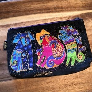 Laurel Burch NWT Dog Cosmetic Bag